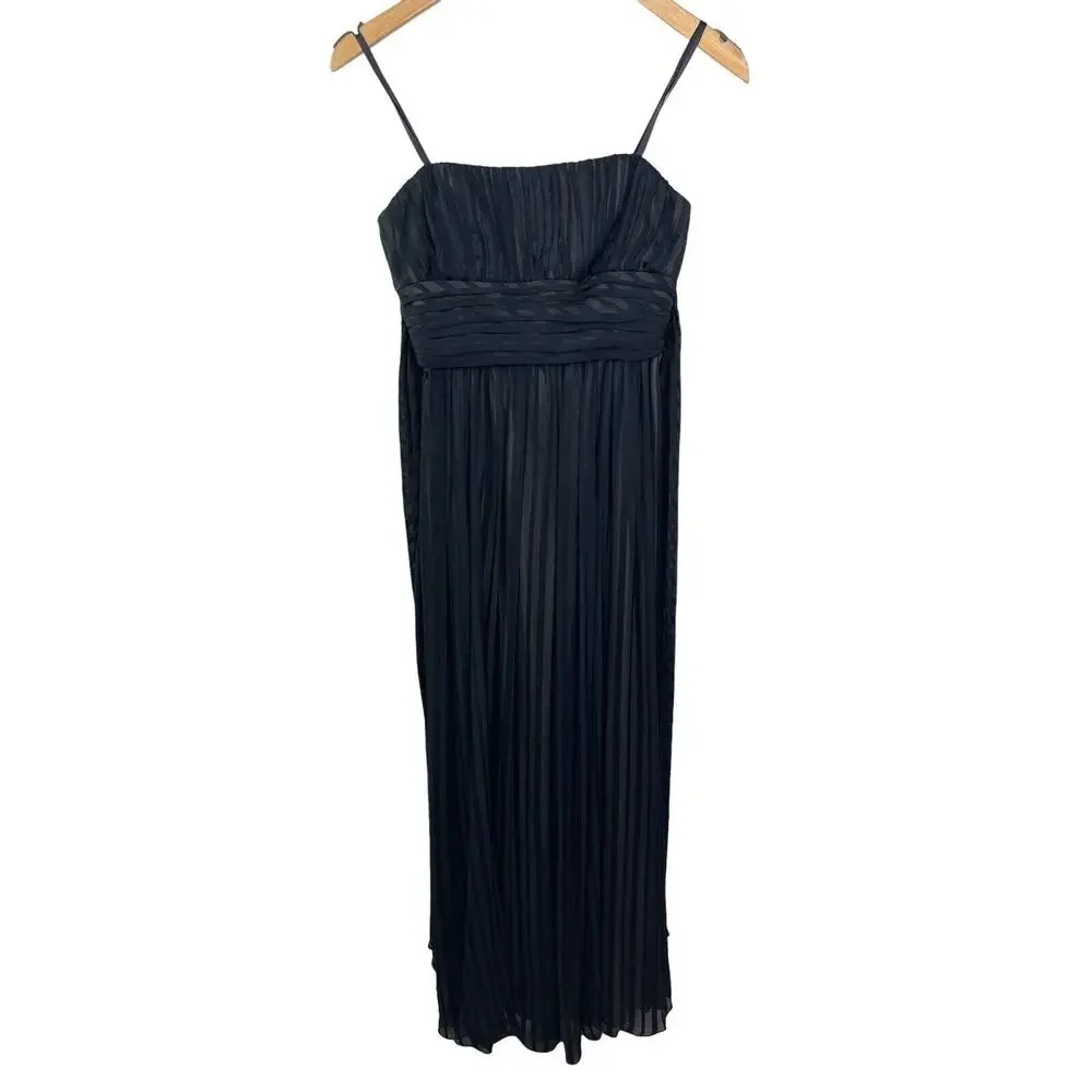BCBGMaxAzria Black Strapless Maxi Dress - Picture 4 of 12